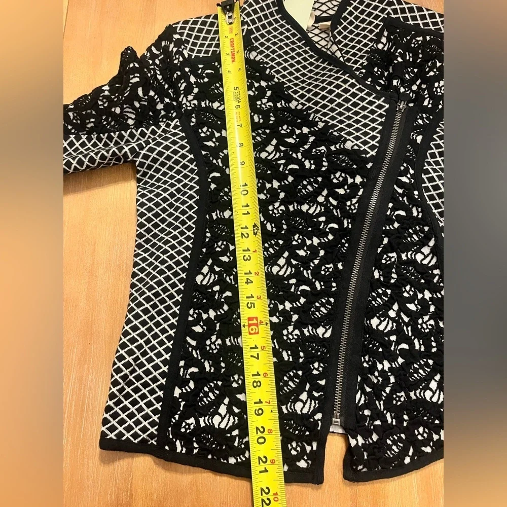 Moth (Anthropologie) Jacquard Moto jacket